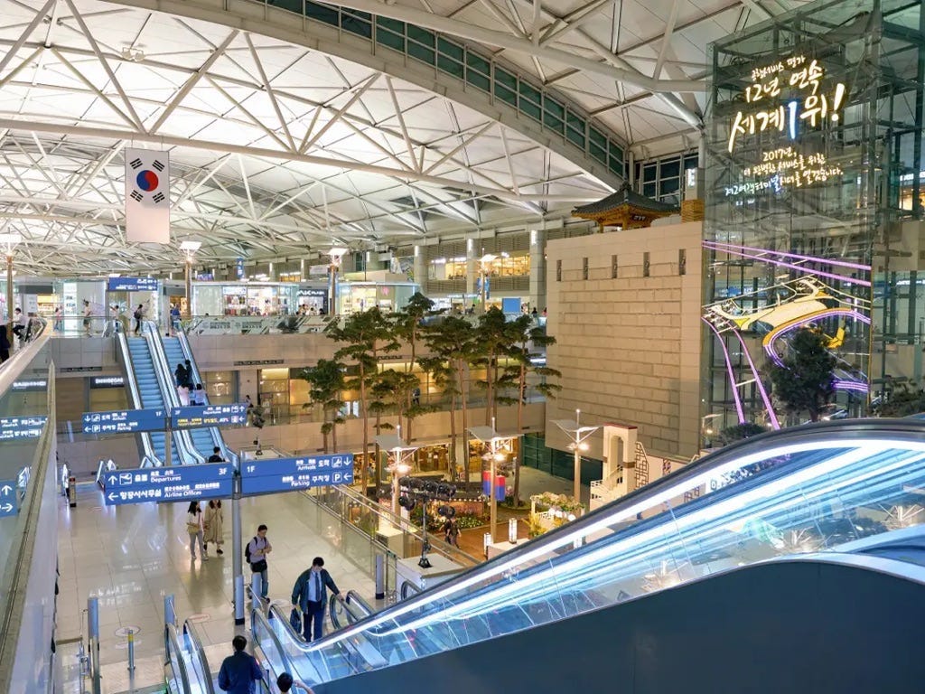 Incheon International Airport.