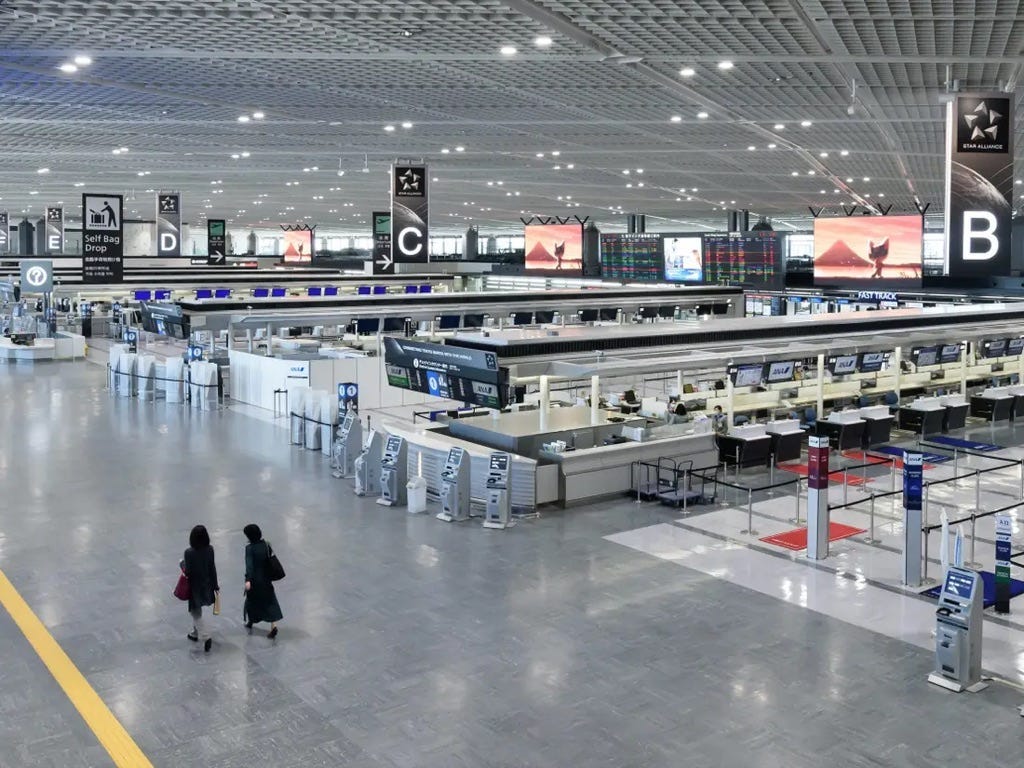 Narita International Airport.