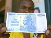 zimbabwe inflatie gouden munt