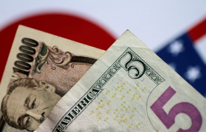 Japanse yen dollar valuta