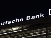 Deutsche Bank in Berlijn, Duitsland.