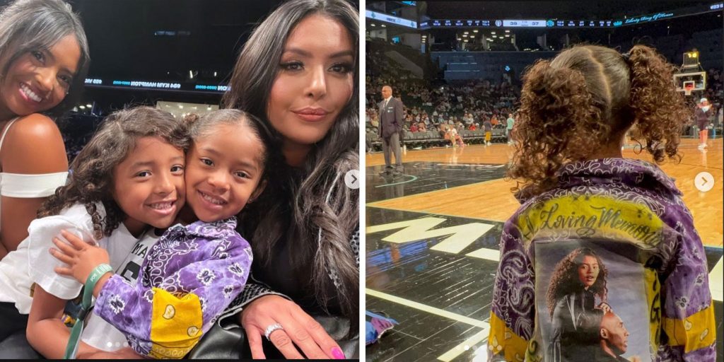 Vanessa Bryant and her daughters sat courtside at a WNBA game before ...