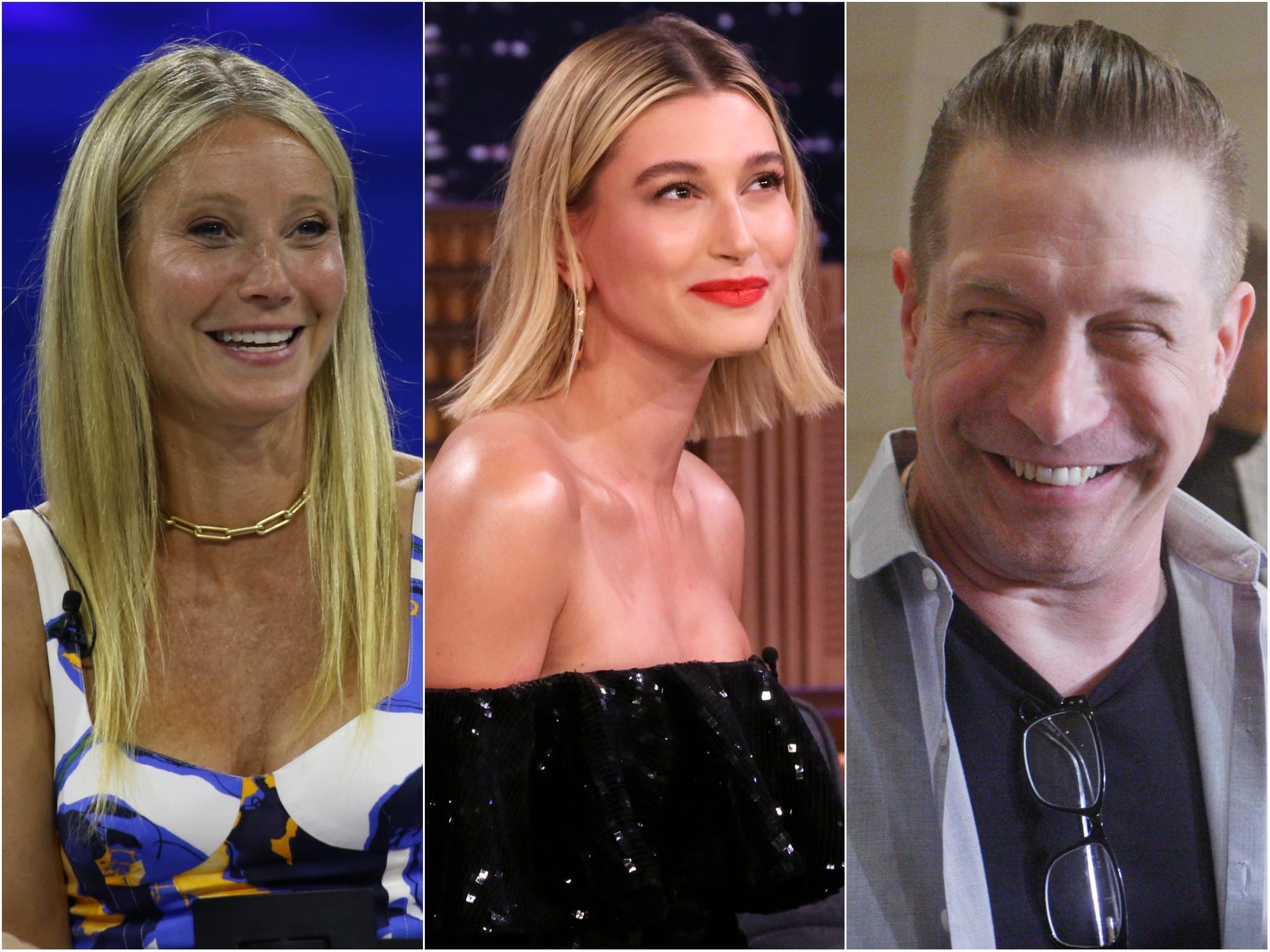 Gwyneth Paltrow joked with Hailey Bieber about having sex with her dad in a bathroom afbeelding