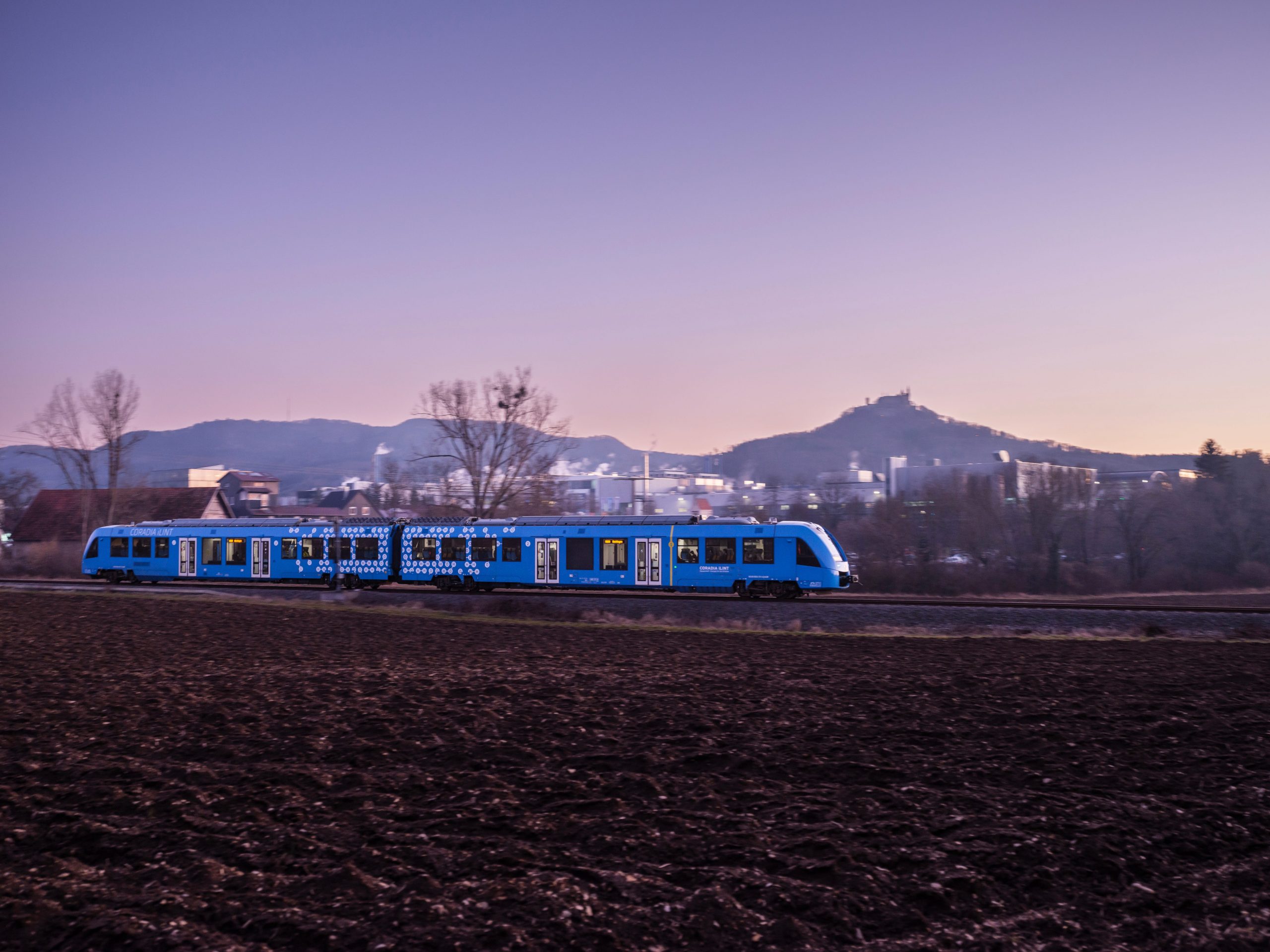 Alstom&#39;s hydrogen-powered train