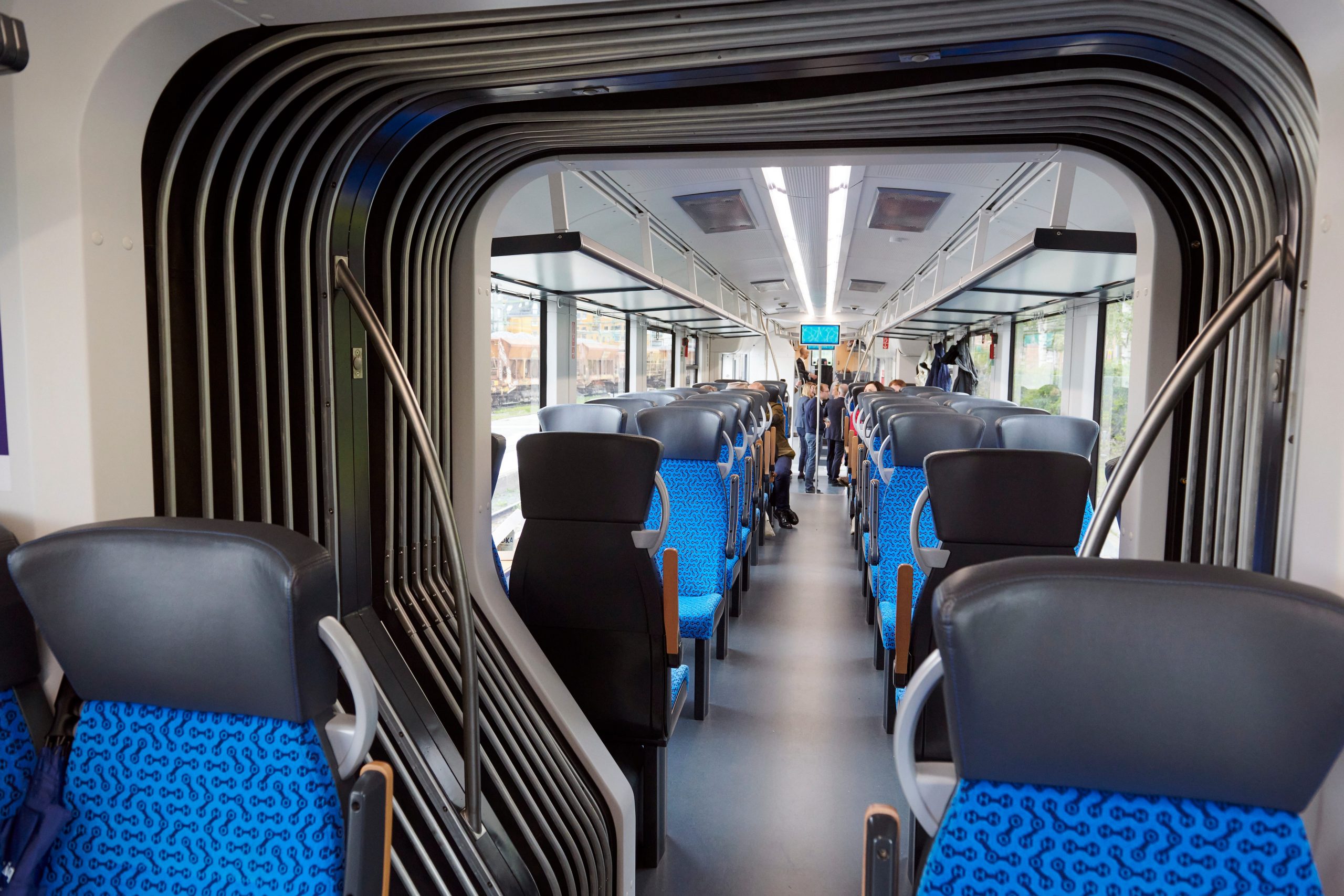 Hydrogen train interior