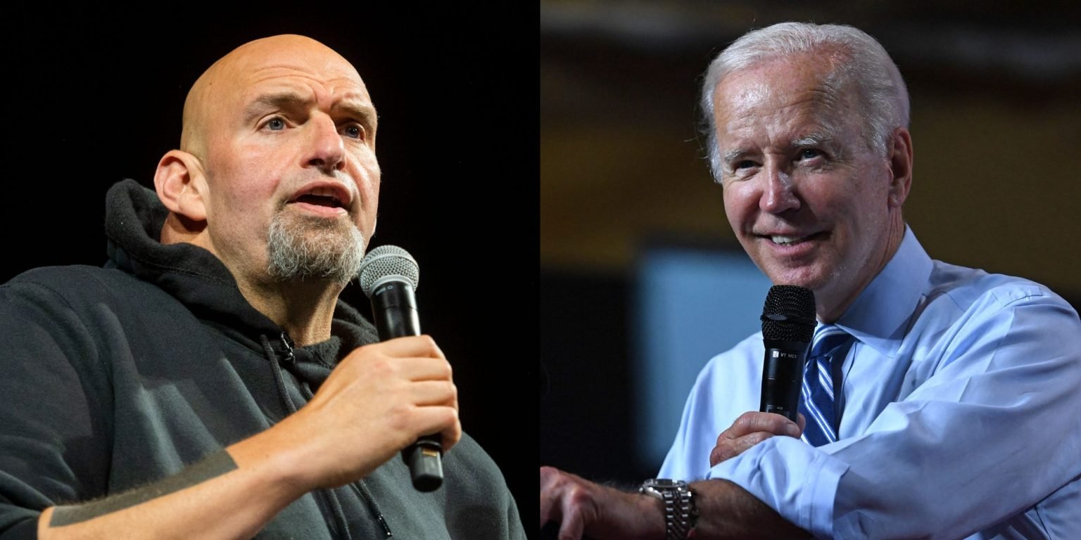 John Fetterman's Campaign Says He'll Press Biden To 'finally ...