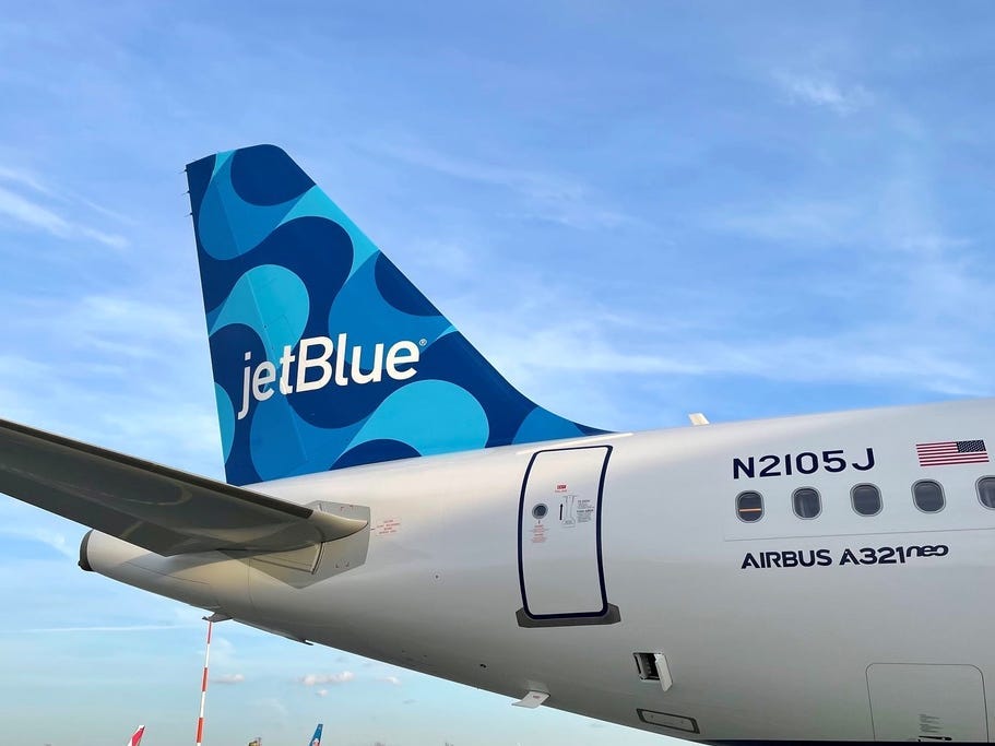 JetBlue A321neo.