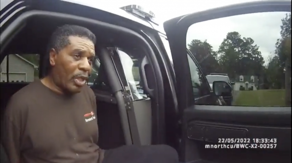 Alabama pastor who was arrested while watering his neighbor's flowers