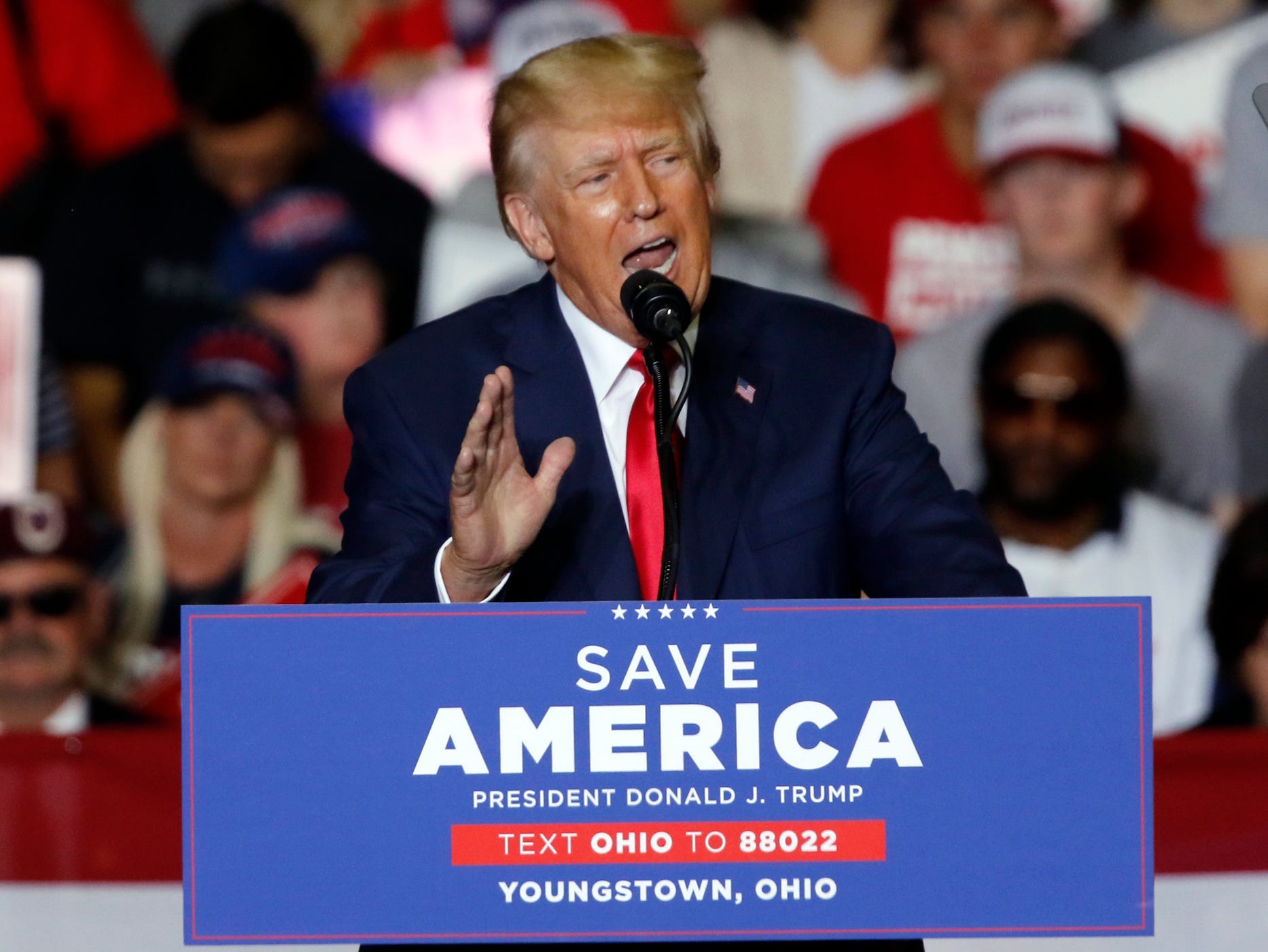 Trump warns MAGA political opponents of 'the sleeping giant that they