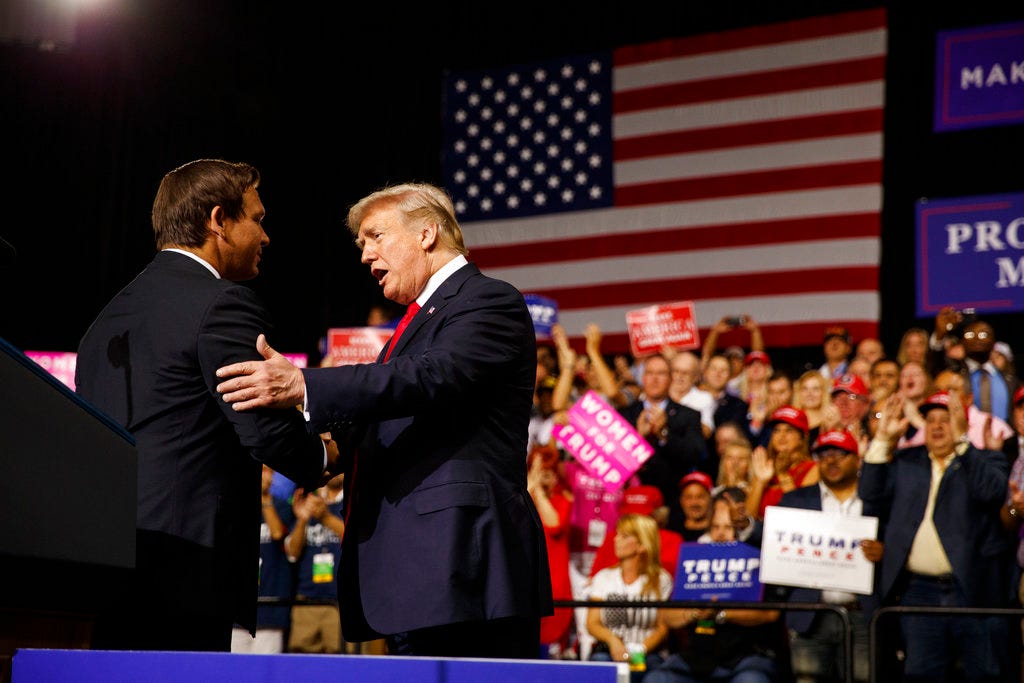 Trump Said He Doesn't 'understand' Why Ron DeSantis Isn't More ...