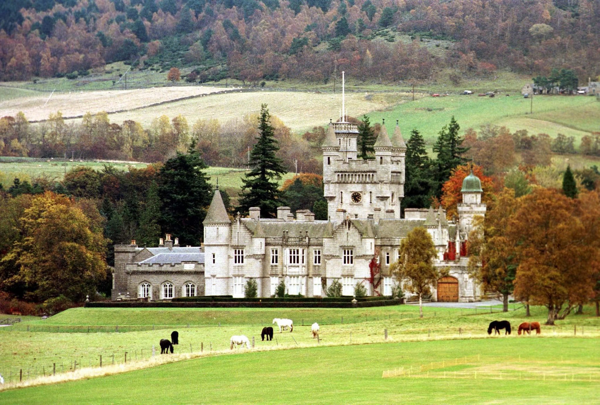 Balmoral Castle in Schotland. Foto: EPA/Chris Bacon 