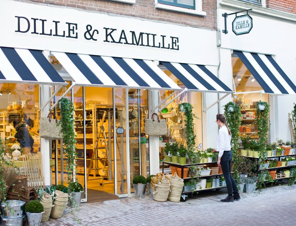 Dille & Kamille winkel in Haarlem