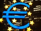Het euro-teken voor de ECB