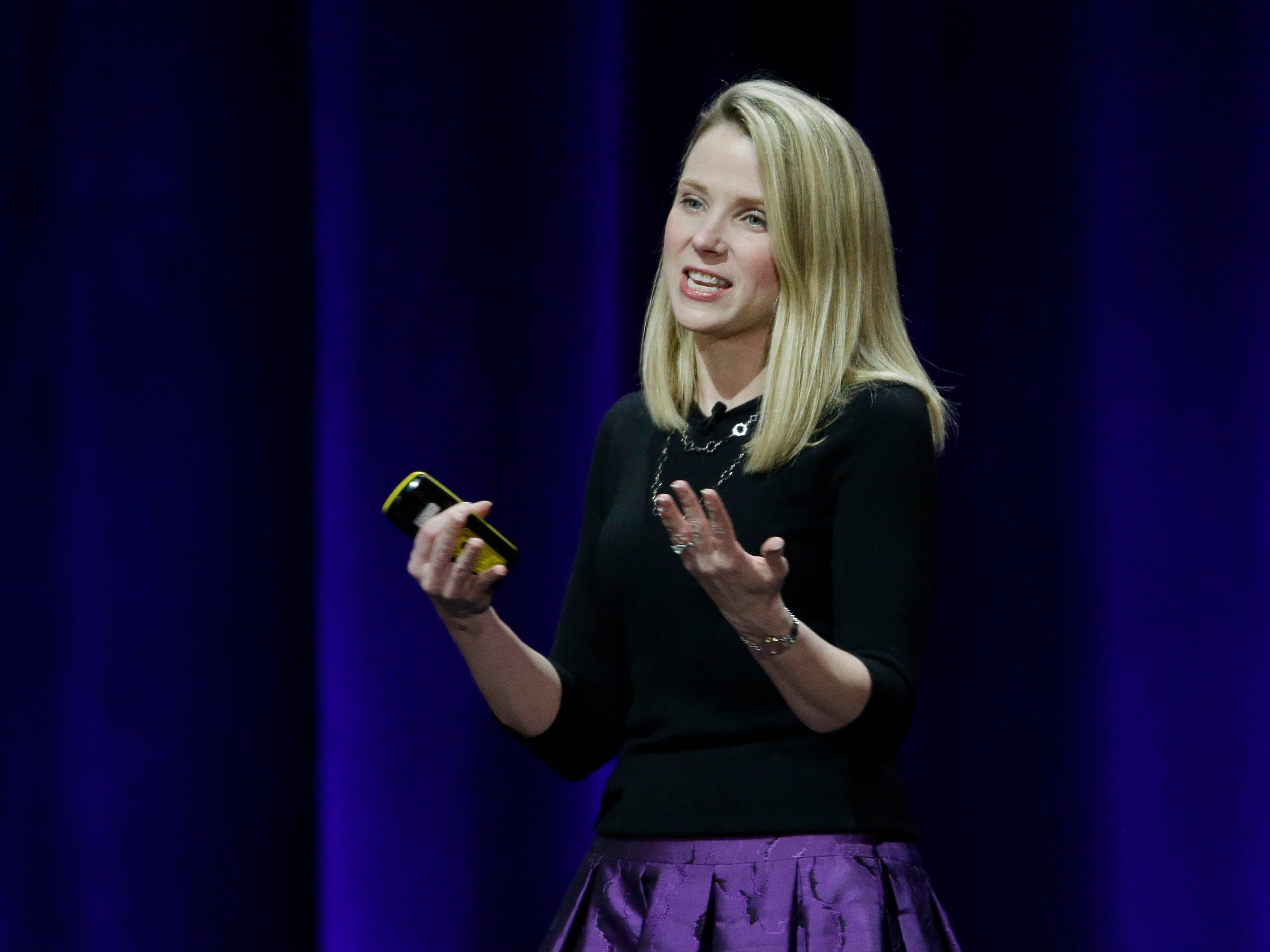 Voormalig Yahoo CEO Marissa Mayer.