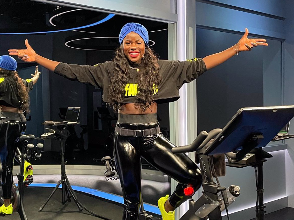 Peloton's Tunde Oyeneyin lost 70 pounds and kept it off. She says it