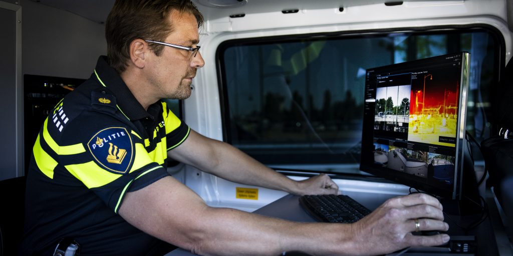 Videovoertuig politie Dordrecht