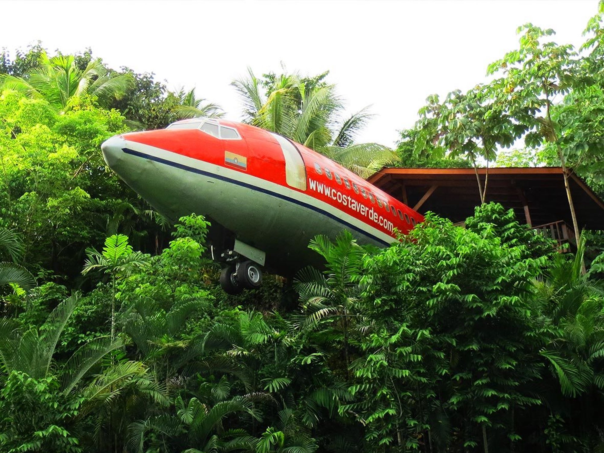 Vliegtuighotel Costa Rica romp 727 10
