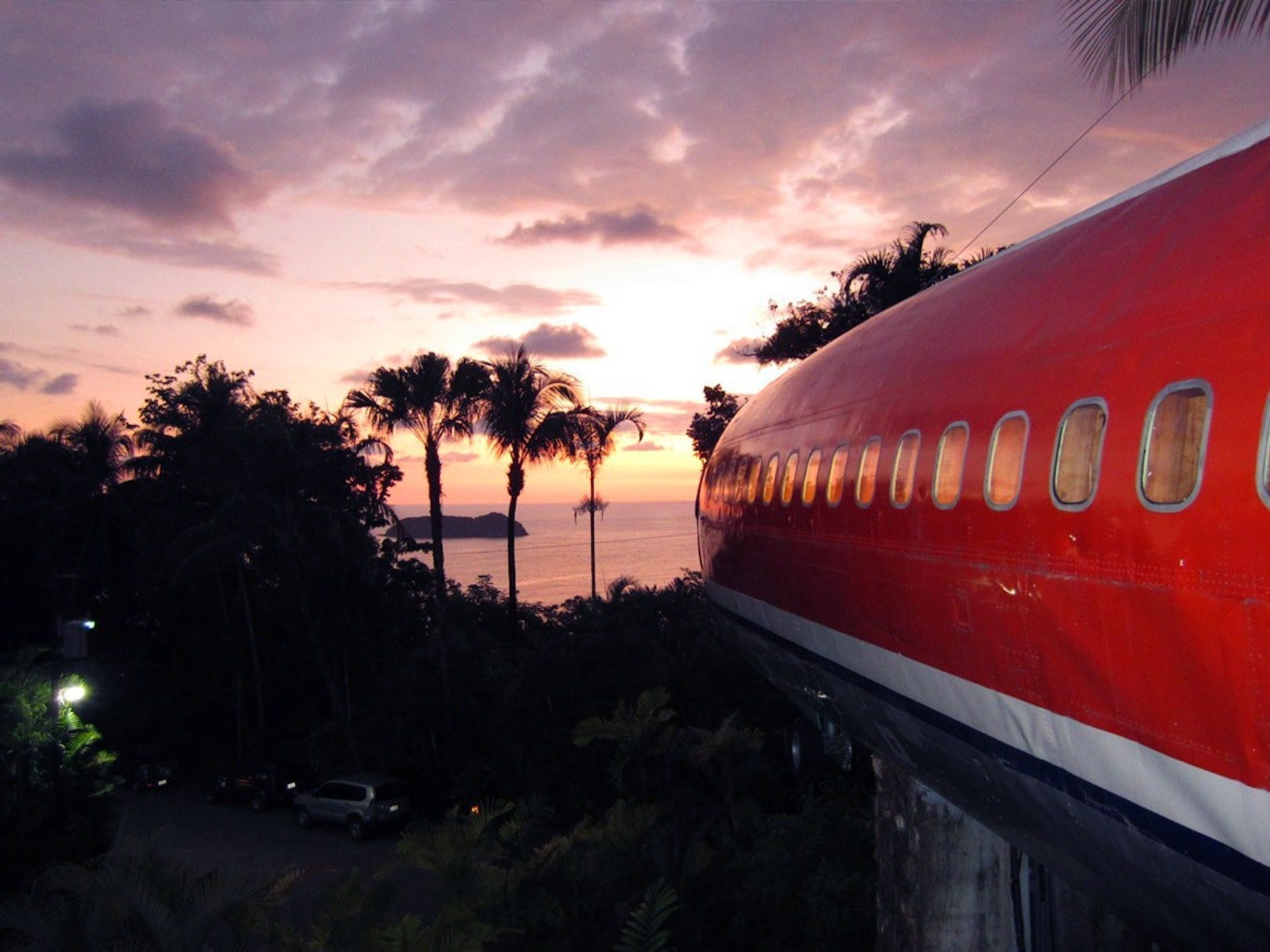 Vliegtuighotel Costa Rica romp 727 3