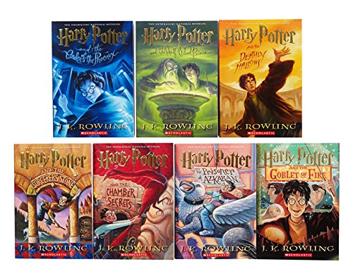 The Harry Potter Paperback Box Set (Books 1-7) from Amazon.
