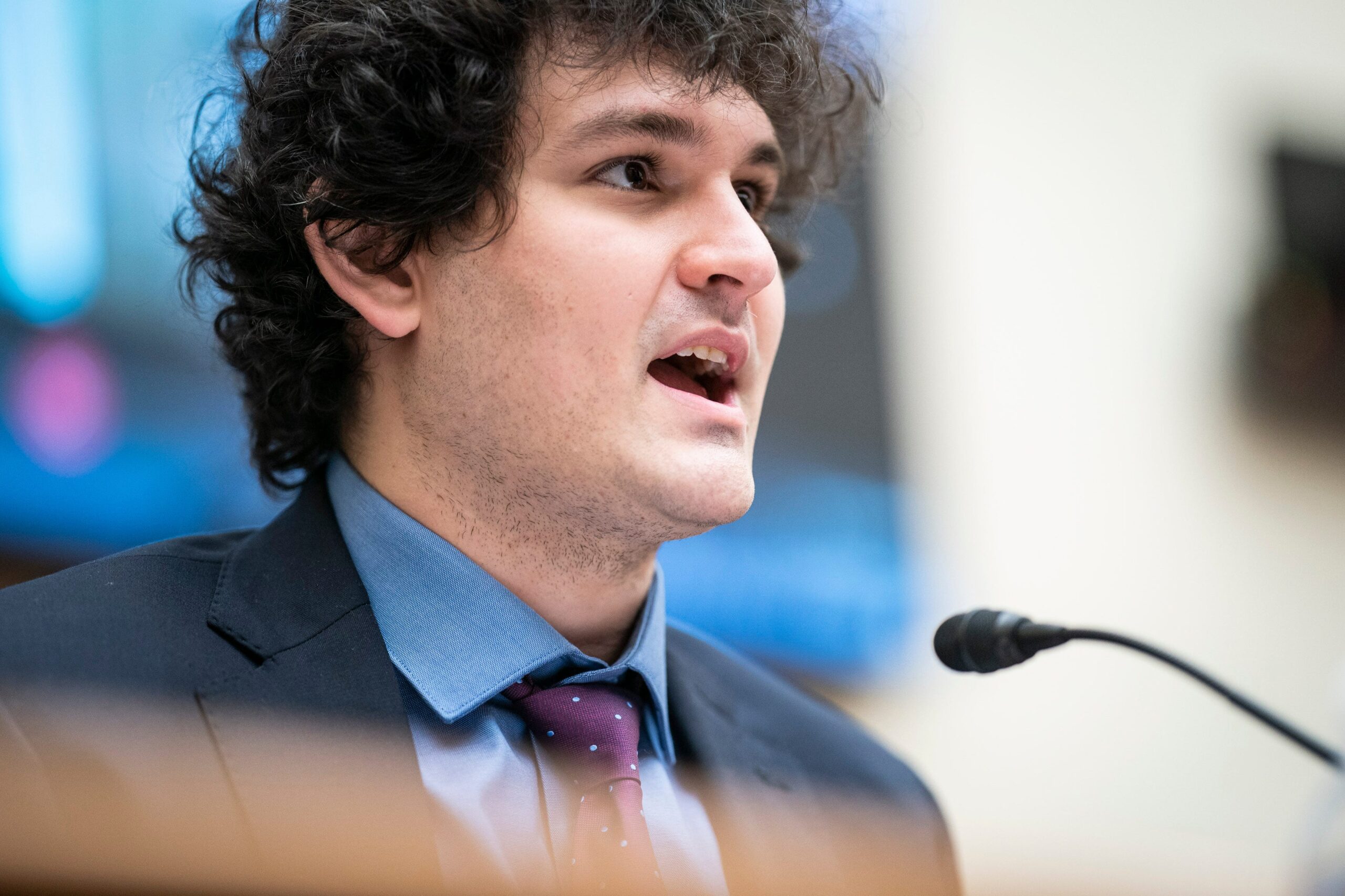 Sam Bankman-Fried, FTX CEO, at a digital assets hearing on Capitol Hill