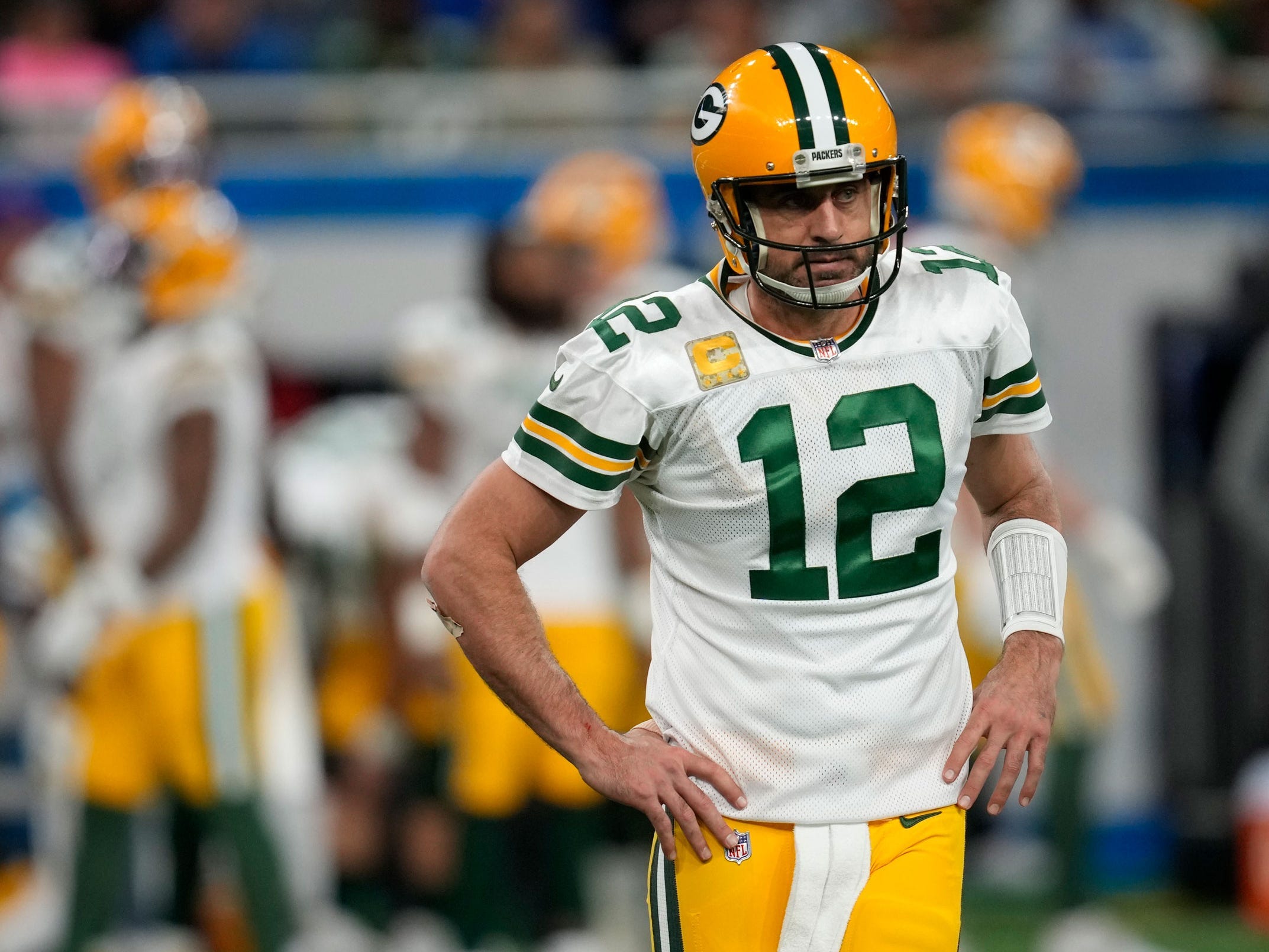 Rodgers says he plans to play Sunday when Packers face Bears - The San  Diego Union-Tribune