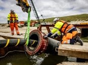 Netbeheerder TenneT graaft geulen voor onderzeese stroomkabels