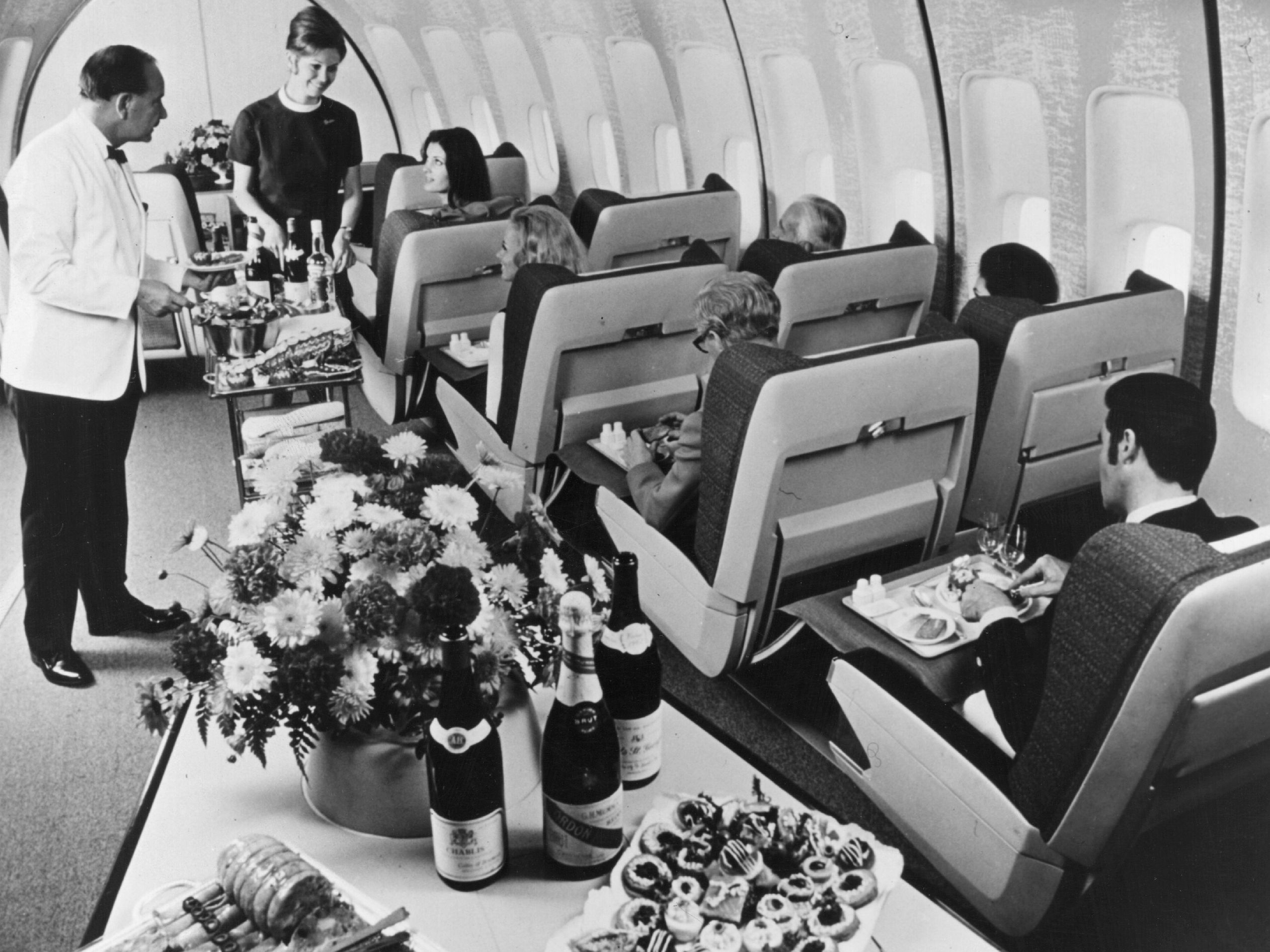First Class BOAC Boeing 747