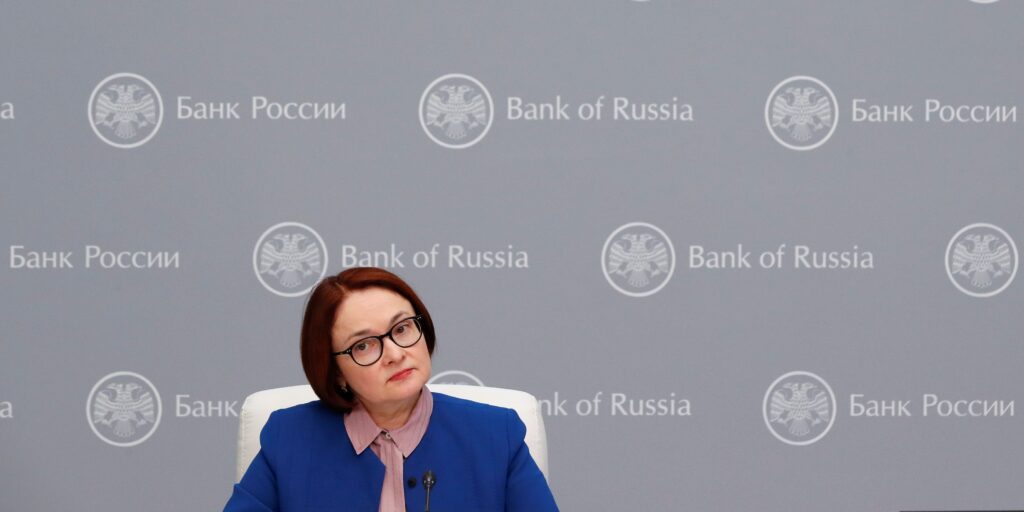 Rusland centrale bank sancties economie