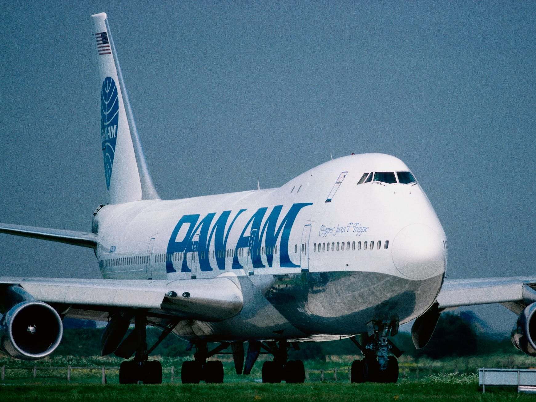 Pan Am 747-100.
