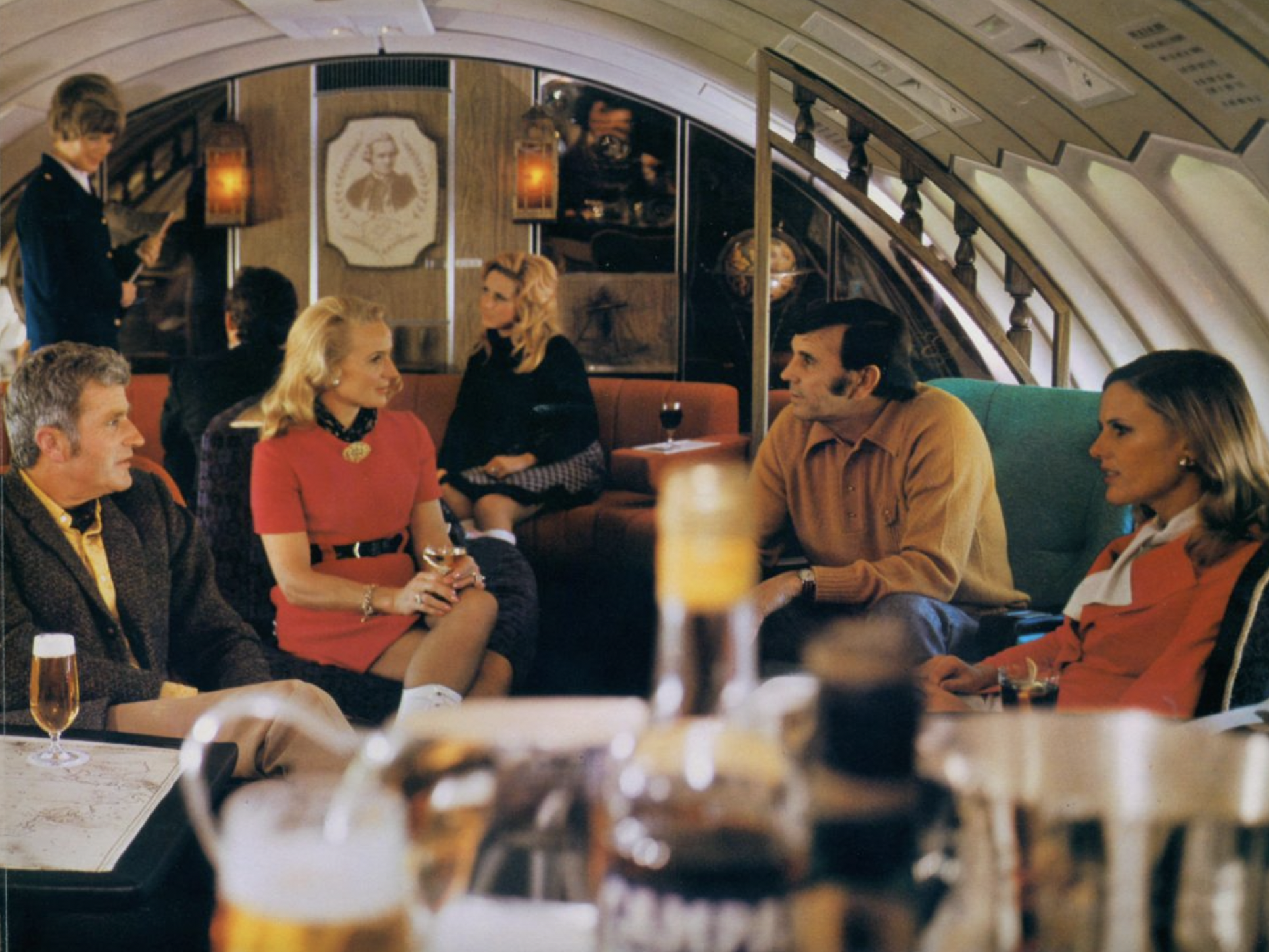 Qantas&#39; Captain Cook Lounge.