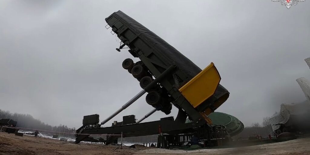 Russia Releases Video Of Nuclear-capable ICBM Being Loaded Into Silo ...