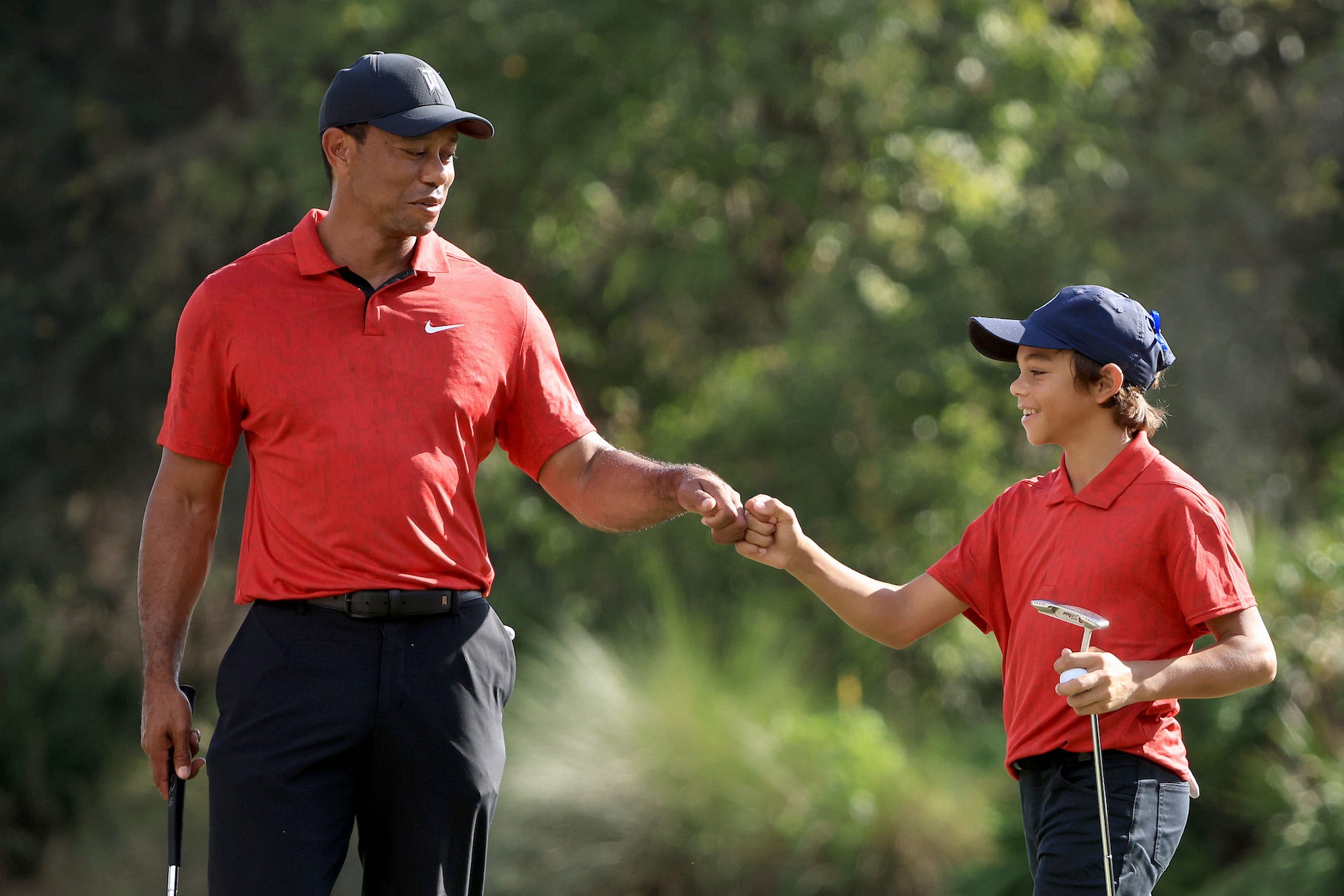 Tiger Woods' 13-year-old son, Charlie, is already out-driving his ...