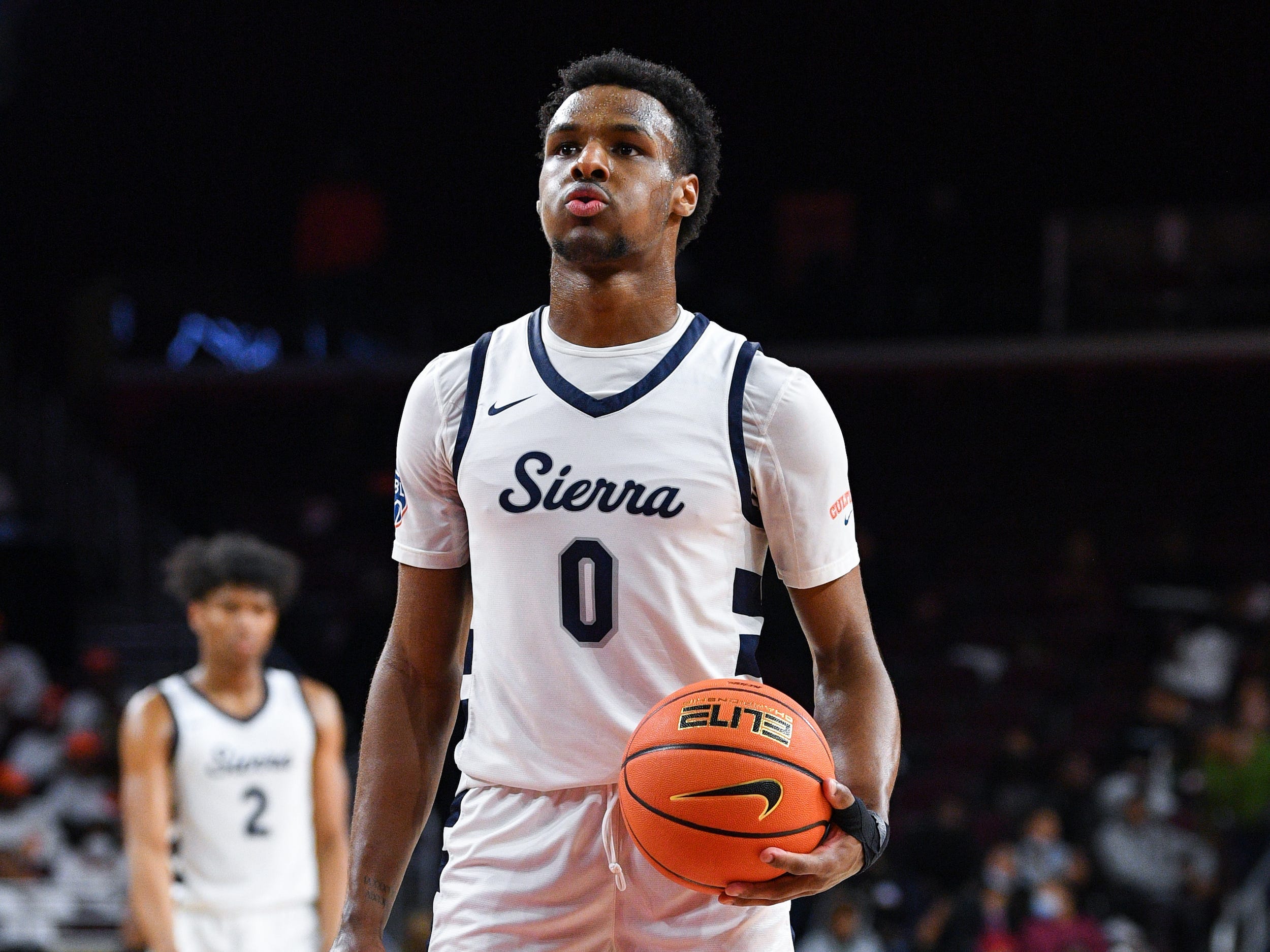 Buy Bronny James High School Basketball Jersey Sierra Canyon Online in  India 