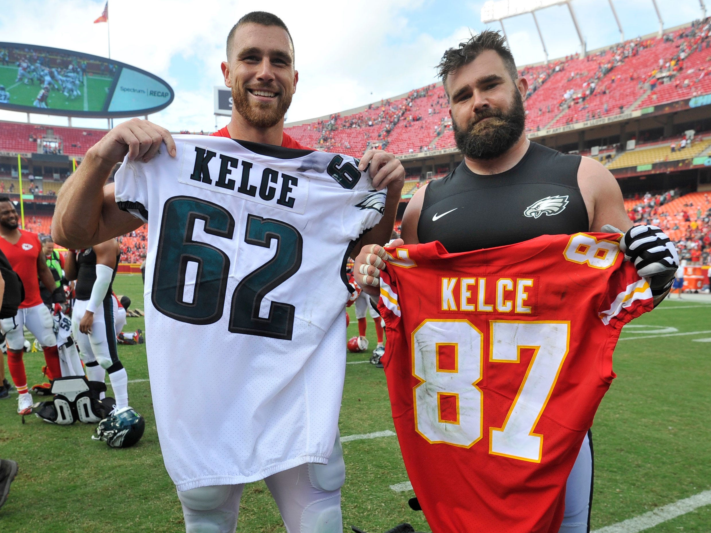 Travis and Jason Kelce amusingly recall how Zach Ertz got in the way of the  brothers playing on the same NFL teams