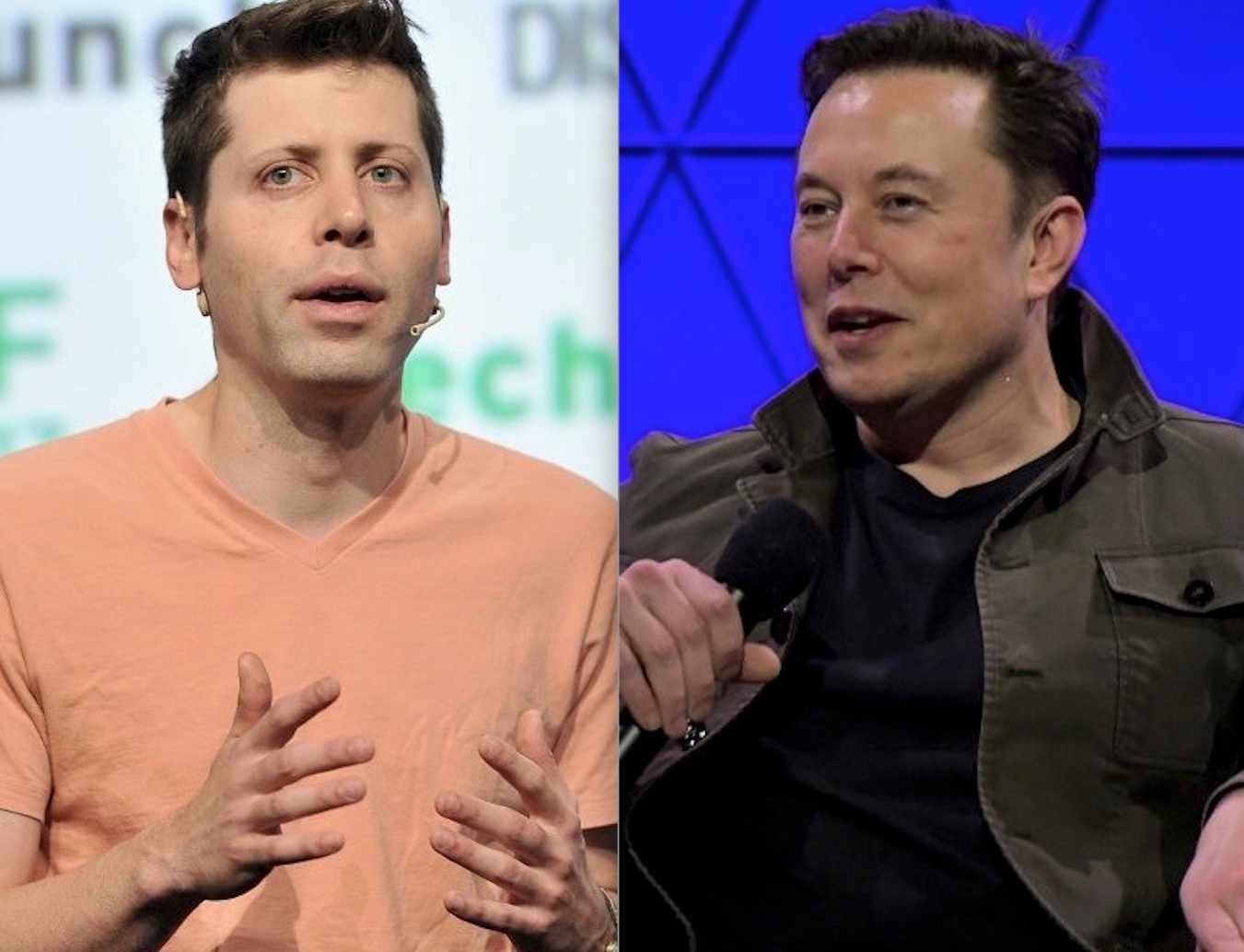 OpenAI CEO Sam Altman and Elon Musk