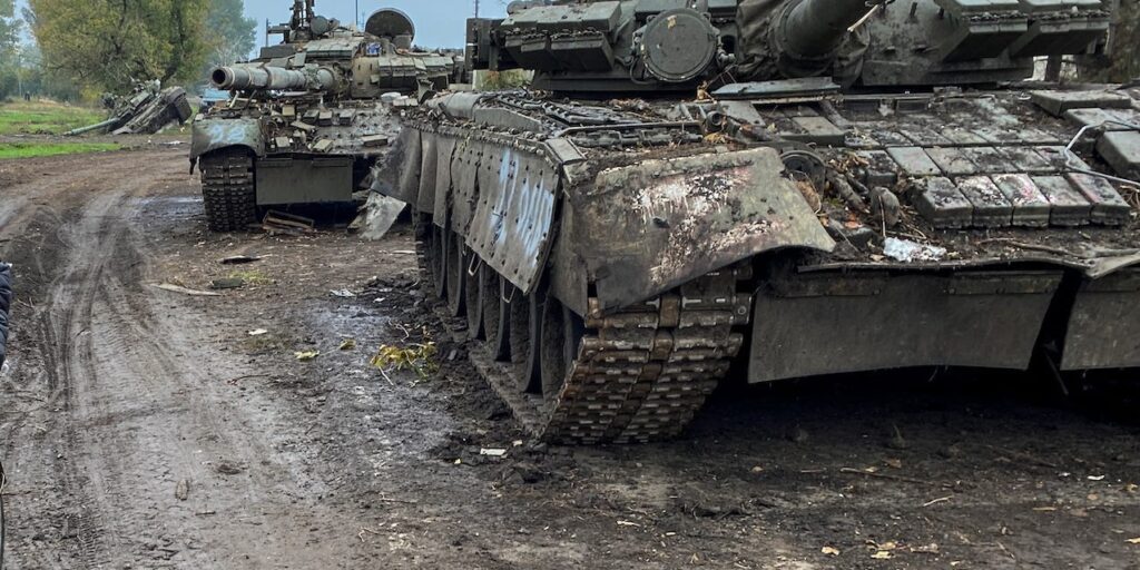 Tanks Rusland oorlog Oekraïne