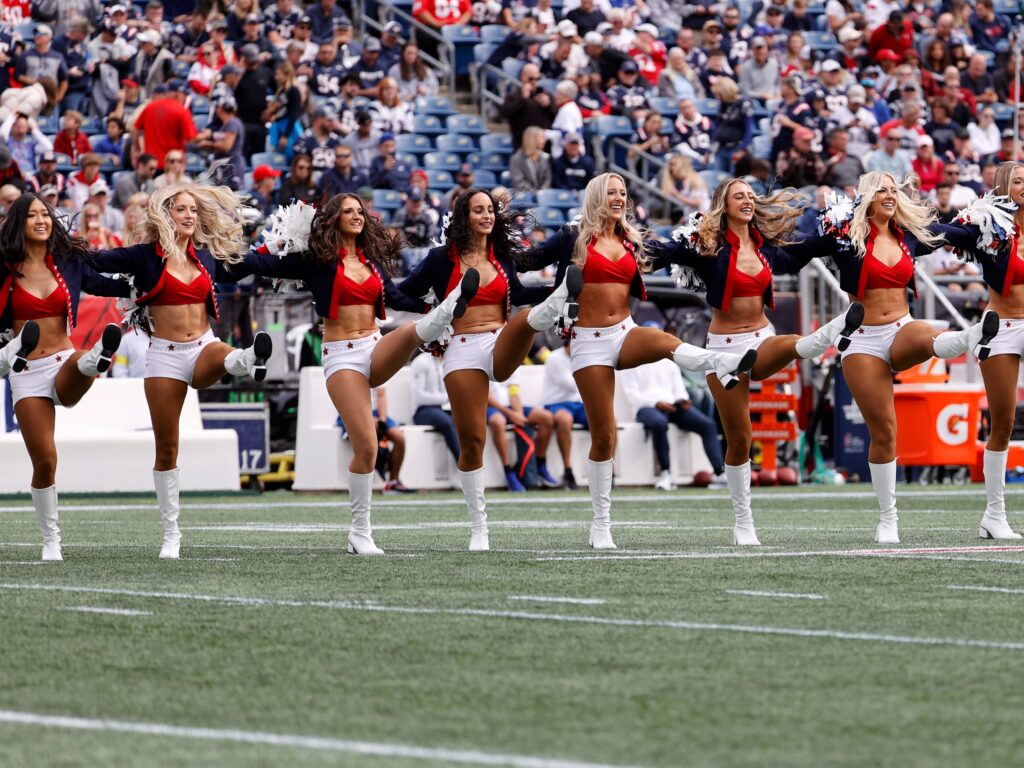 New England Patriots Cheerleaders - FINALLY GAME DAY! Photo by Dwight  Darian