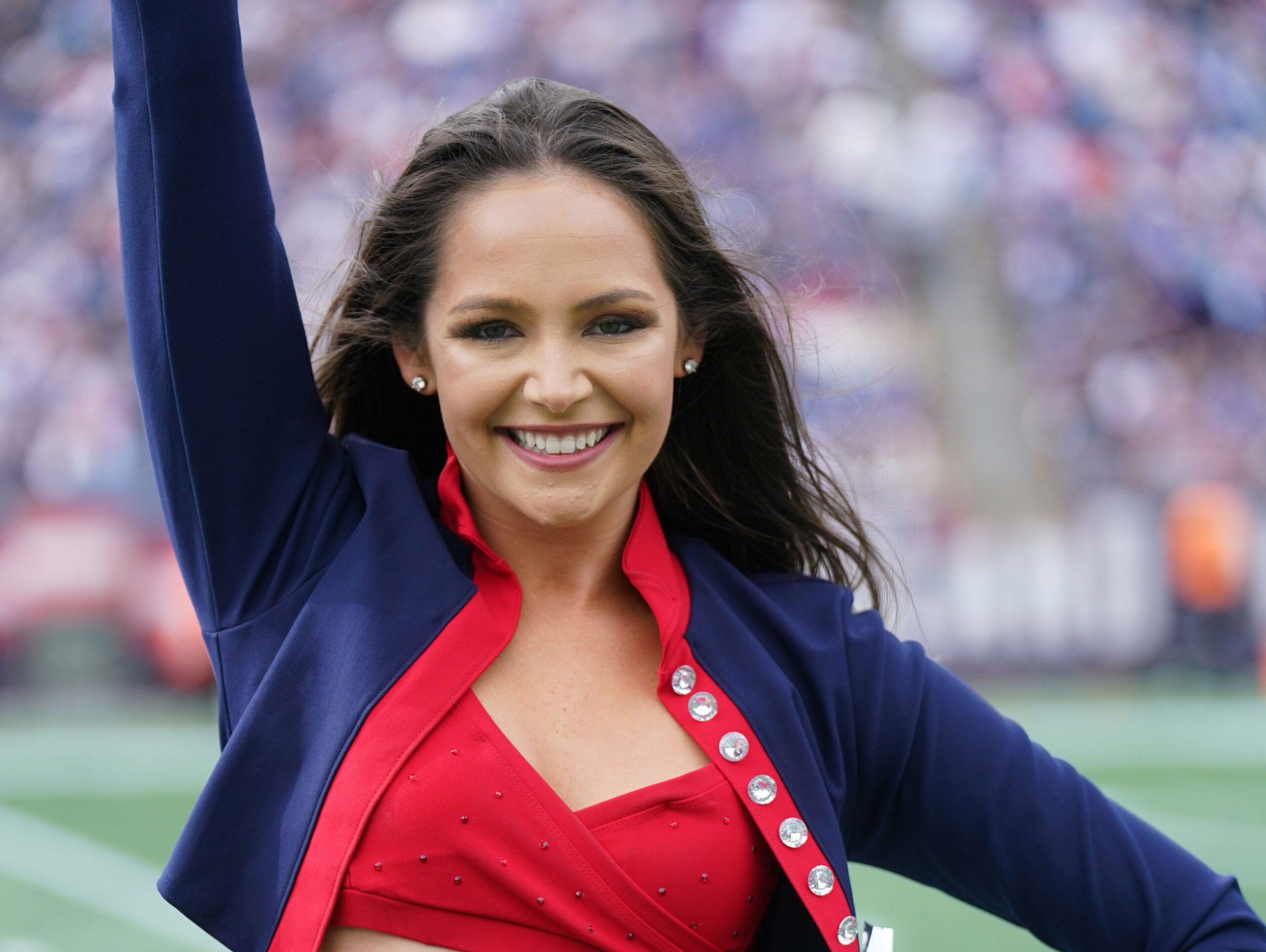 Full-time scientist, part-time Patriots cheerleader