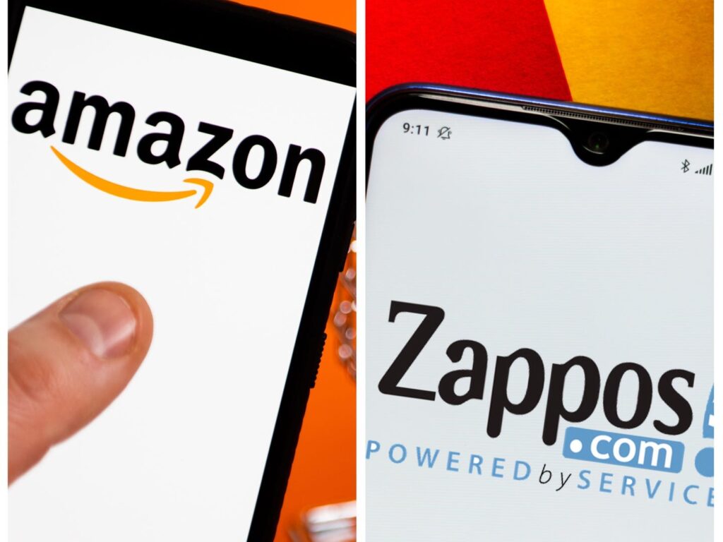 Amazon cut more than 300 jobs at Zappos about a fifth of the