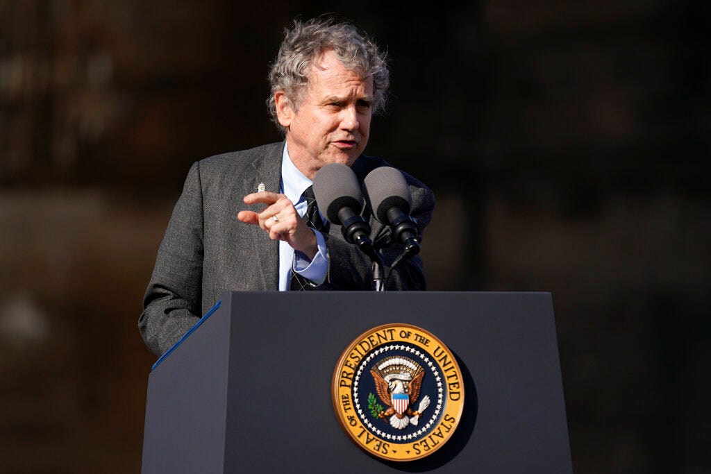 Ohio Democratic Sen. Sherrod Brown, Who'll Likely Face A Tough ...