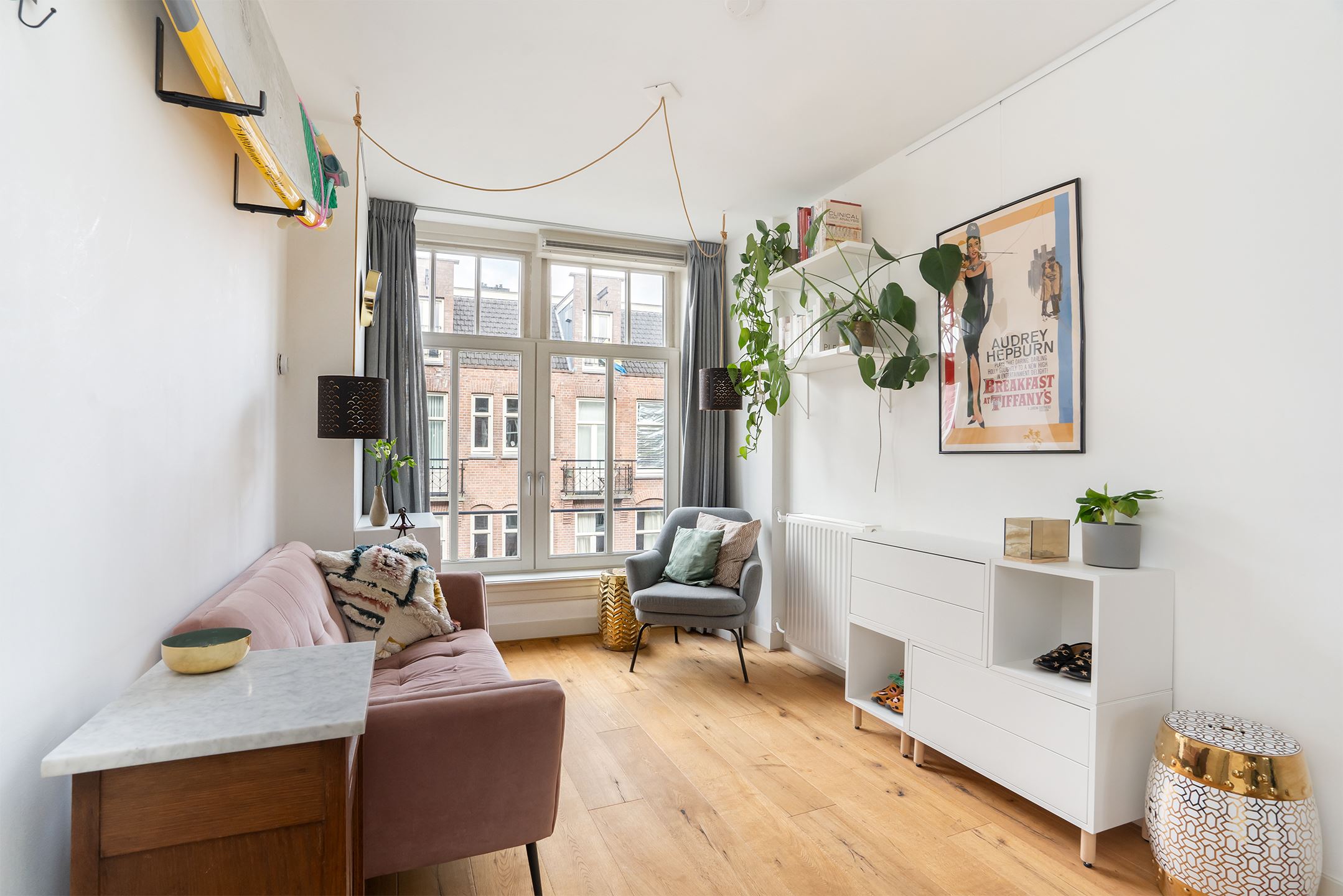 Een microappartement op Jan Bernardusstraat in Amsterdam, bron: Makelaars van Amsterdam