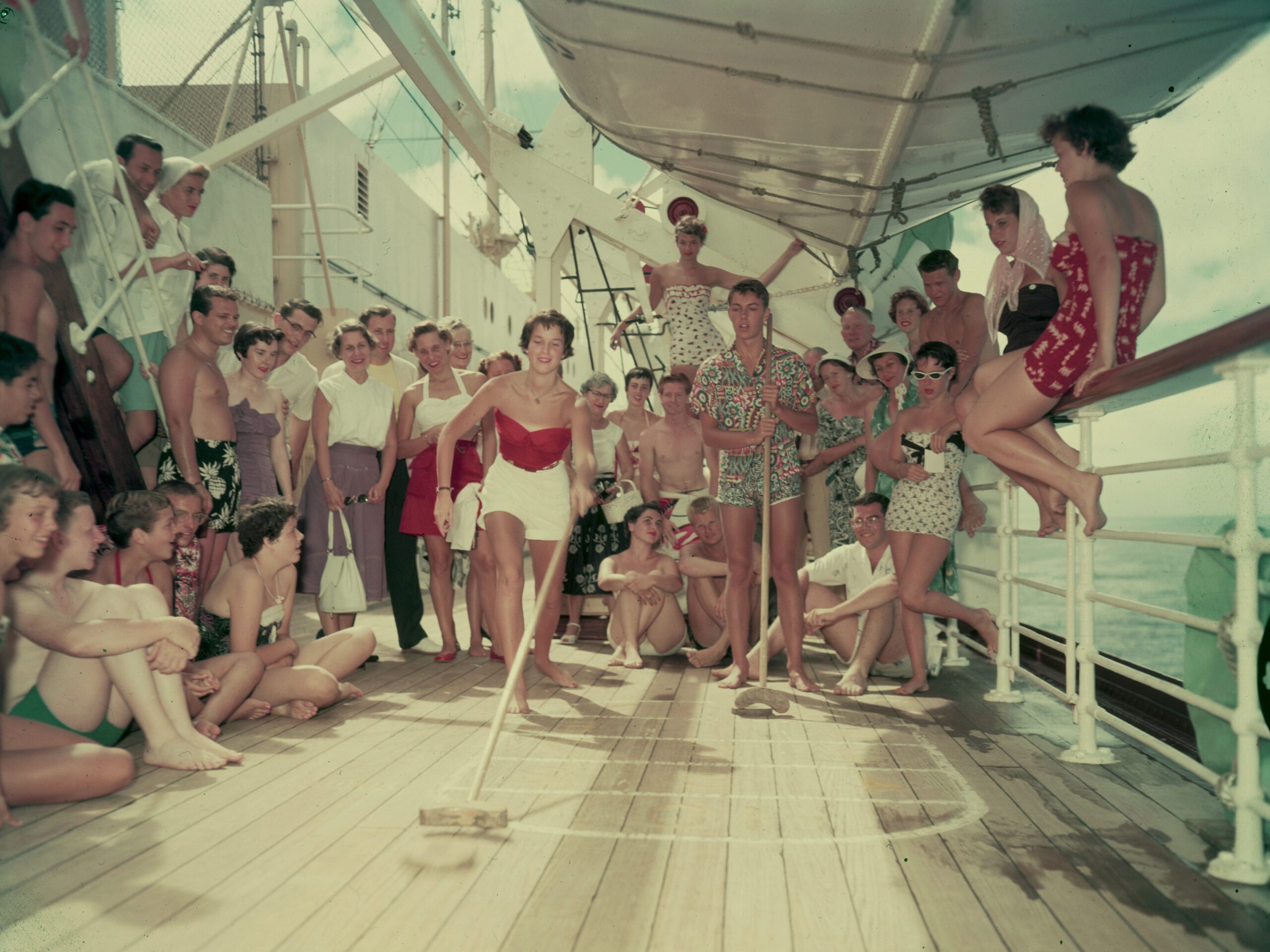 A cruise between San Francisco and Hawaii on the SS Lurline, mid July 1954.