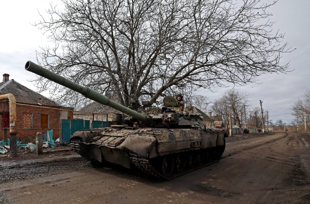 Oekraïne tank oorlog Rusland