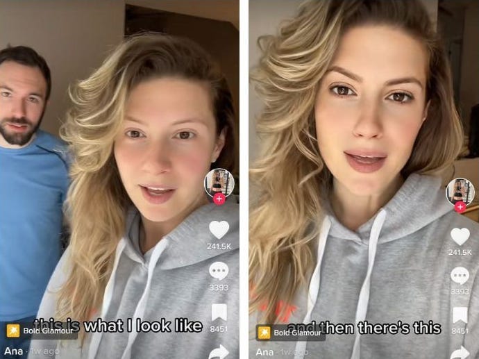 TikTok's new beauty filter is so realistic that people can't tell when