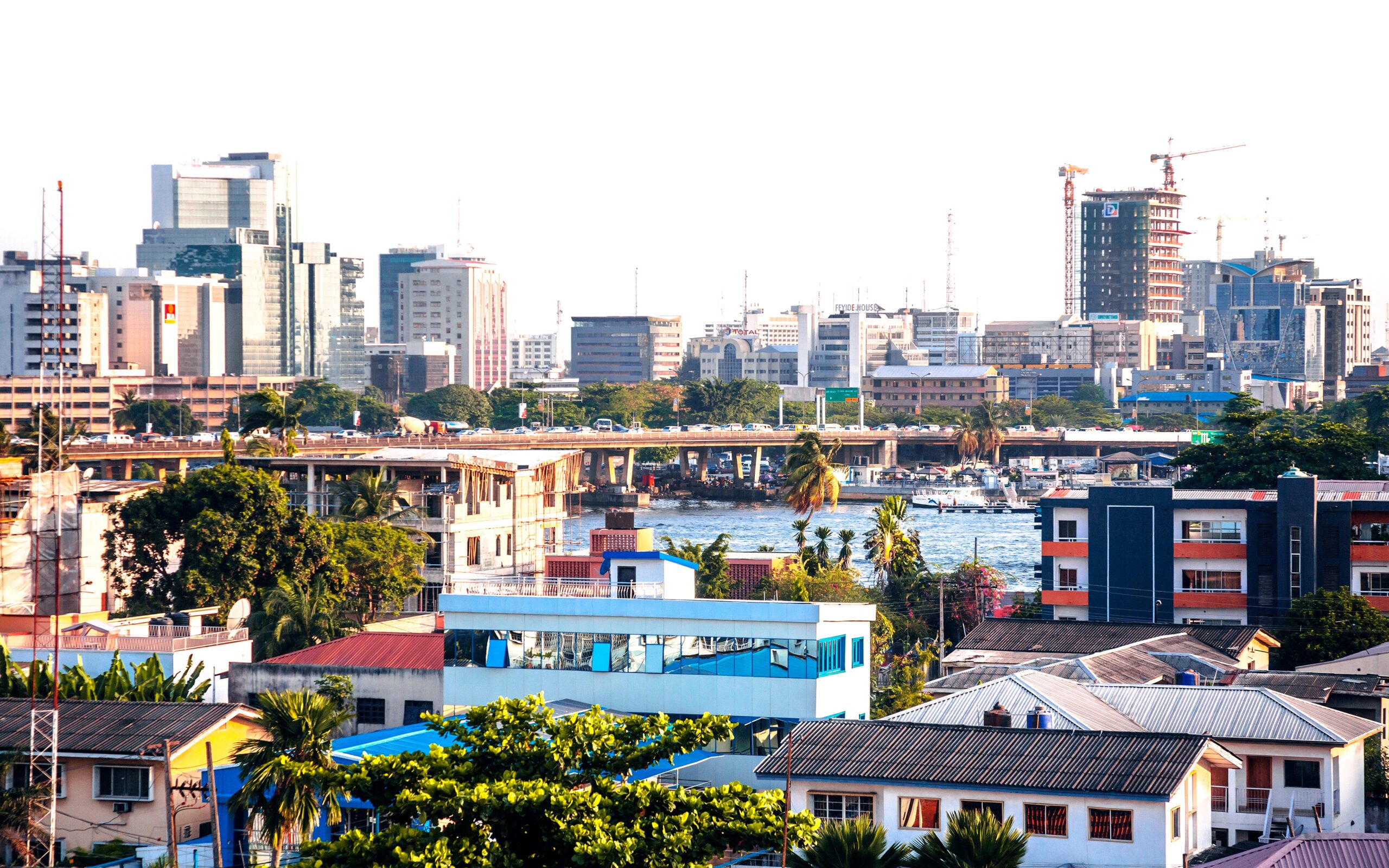 The city of Lagos, Nigeria