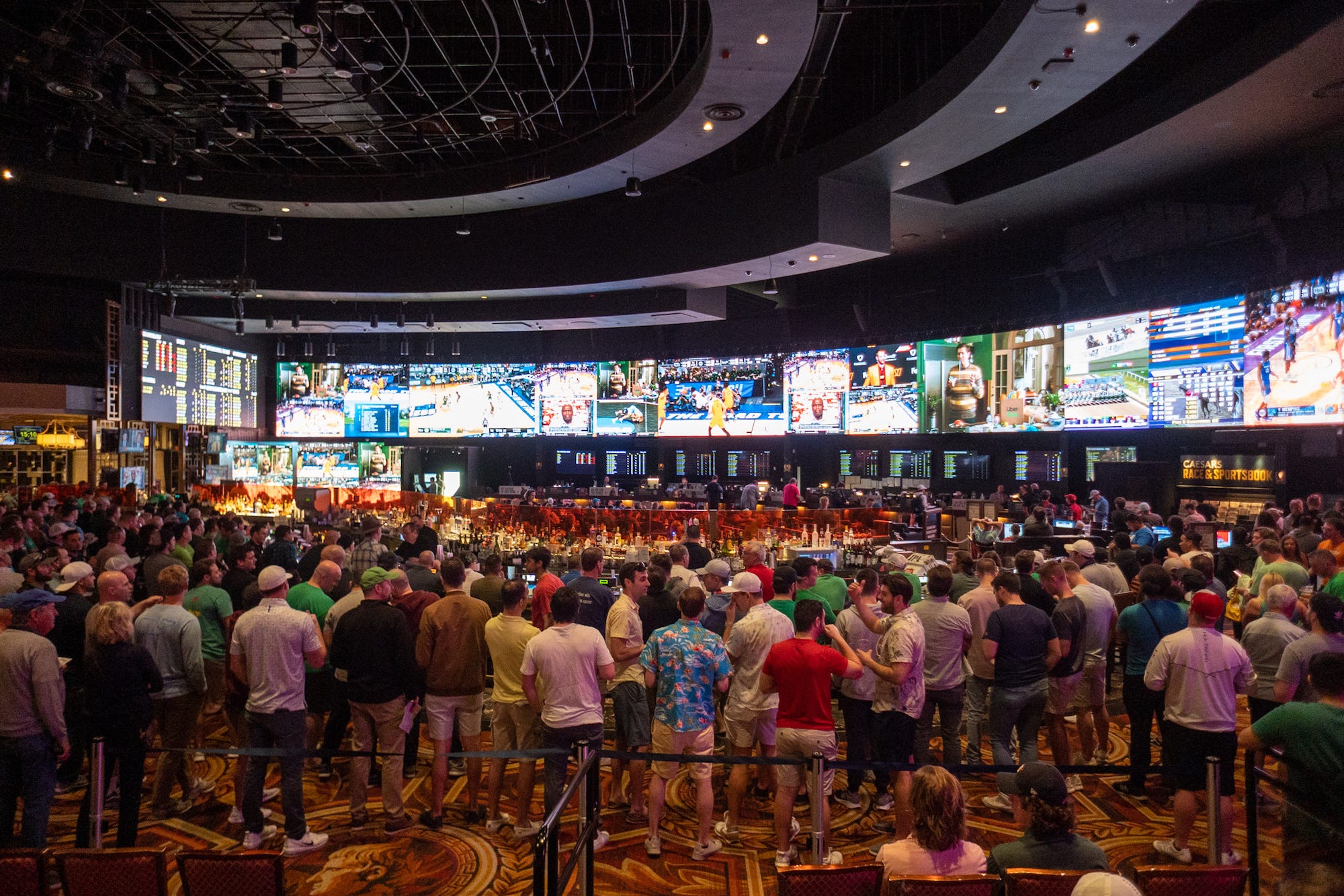 Inside the transformation at one of the big Vegas sportsbooks as