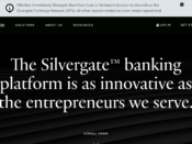 Website Silvergate dd 9 maart 2023