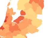 huizenprijs daalt eerste kwartaal 2023 regio