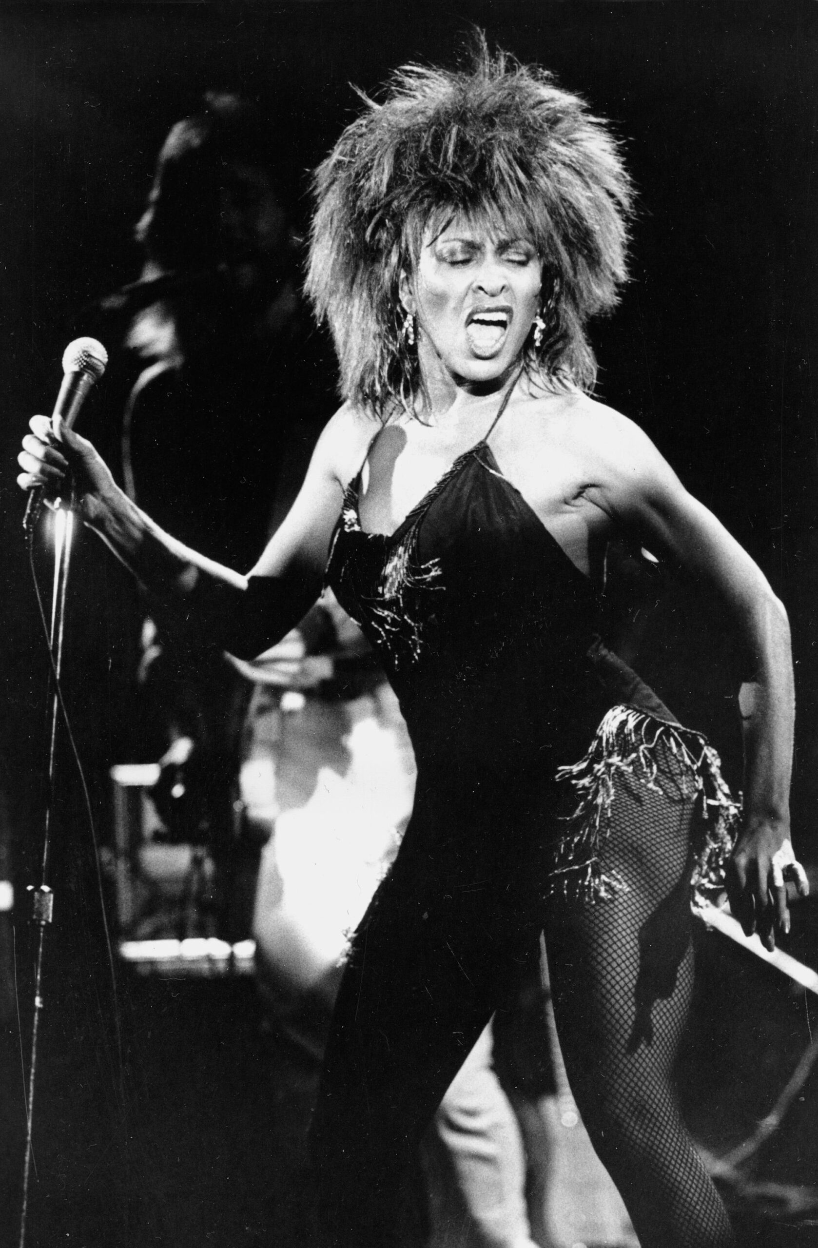 Tina Turner performing in Los Angeles on September 2, 1984.