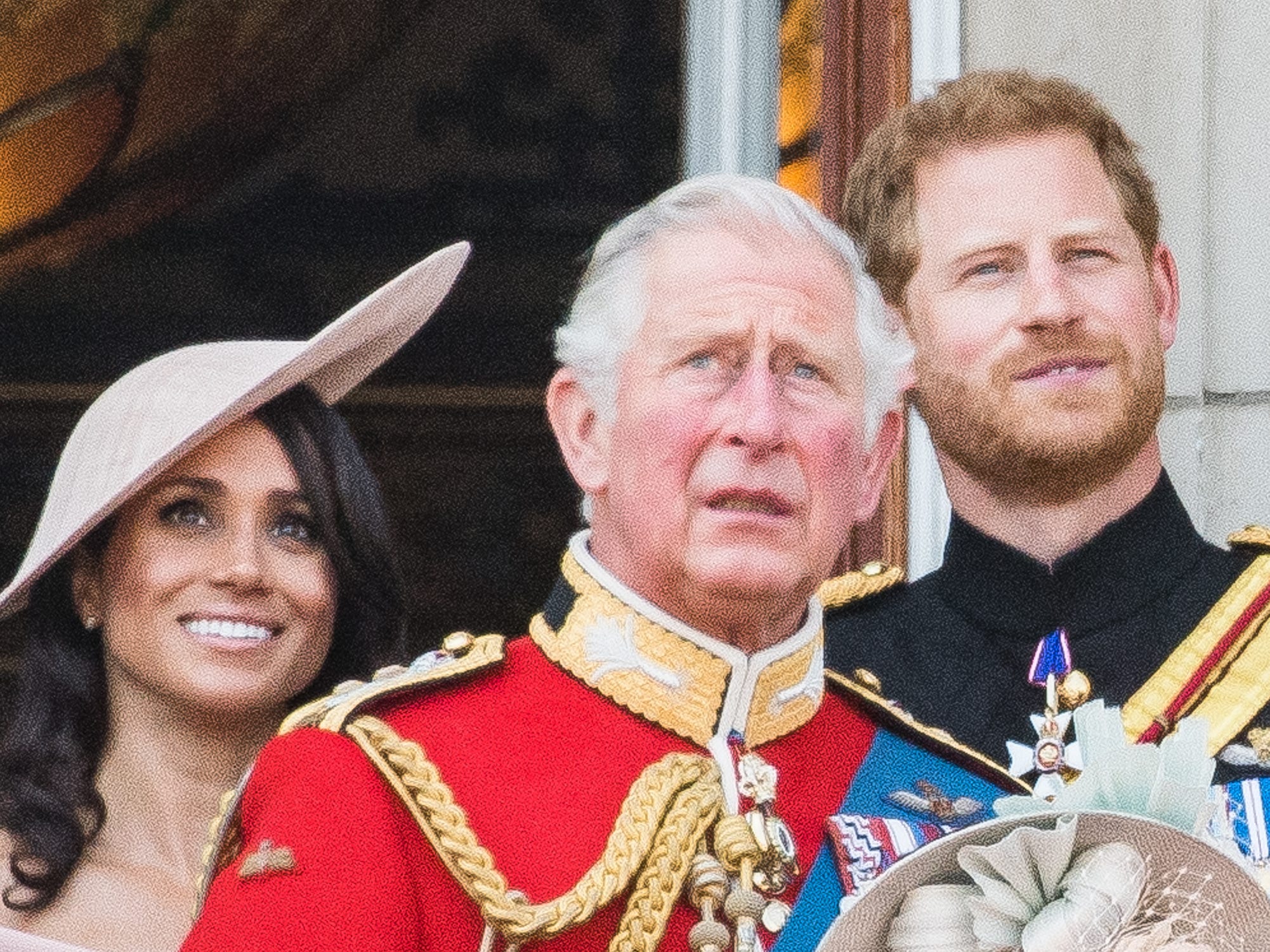 meghan markle prince harry and king charles in 2018